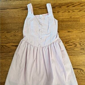 abercrombie kids Pink and Blue Striped Sundress - Button Front